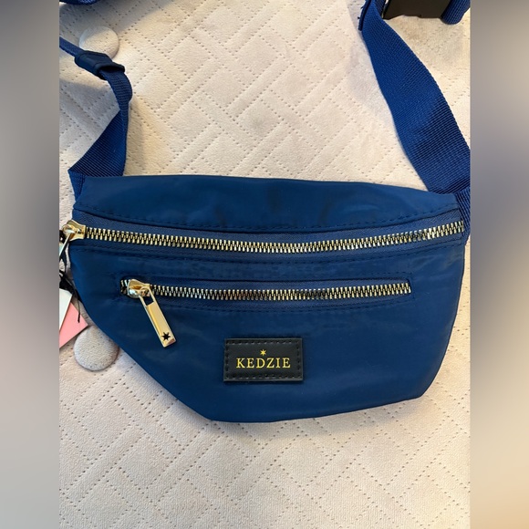 Kedzie Handbags - Kedzie blue crossbody/waistpack (Fanny pack) - NWT
